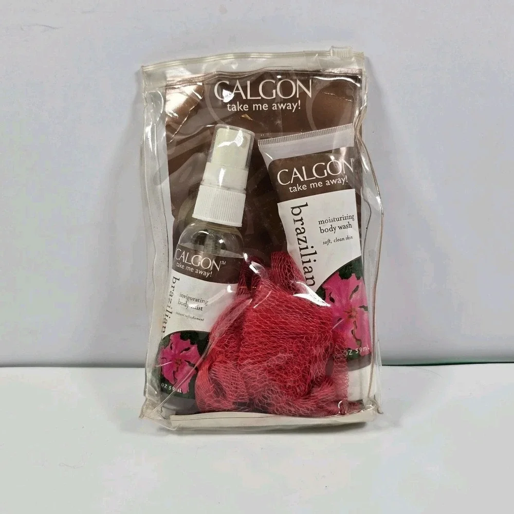 Calgon Take Me Away Brazilian Moisturizer Invigorating Spray Set